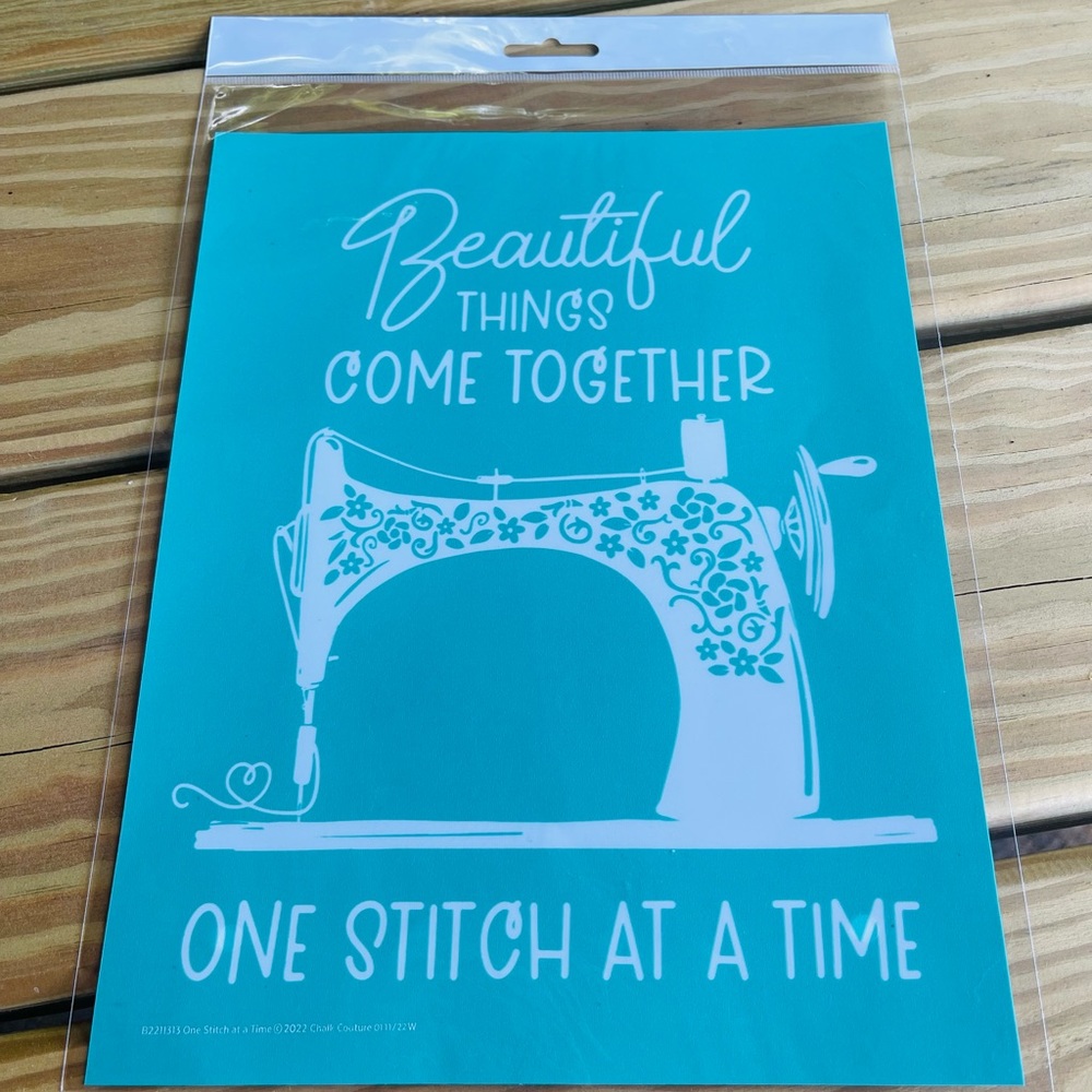 (**Bundle to Save) *New* Chalk Couture Silk Screen Transfer